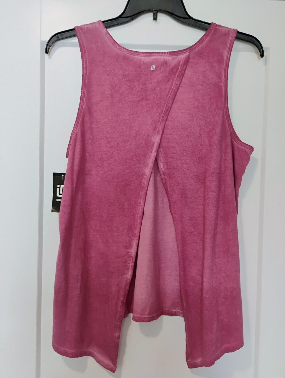 NWT XL Ideology Purple Tie-Dye Open Back Active Gym Workout Tank Top NEW - Picture 8 of 9